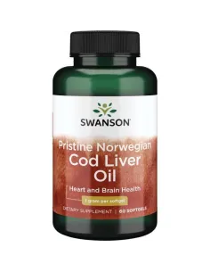 Pristine Norwegian Cod Liver Oil 1000mg von Swanson | Body Nutrition (DE)