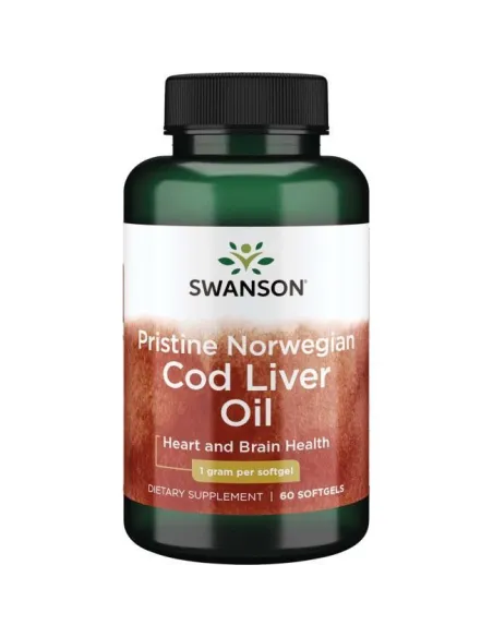 Pristine Norwegian Cod Liver Oil 1000mg von Swanson | Body Nutrition (DE)