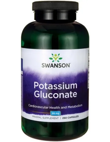 Swanson Potassium Gluconate 99mg | Body Nutrition (ES)
