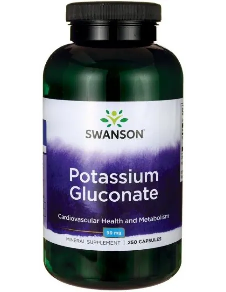 Swanson Potassium Gluconate 99mg | Body Nutrition (ES)