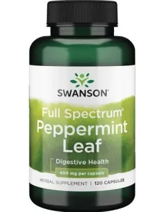 Peppermint Leaf 400mg Full Spectrum von Swanson | Body Nutrition (DE)
