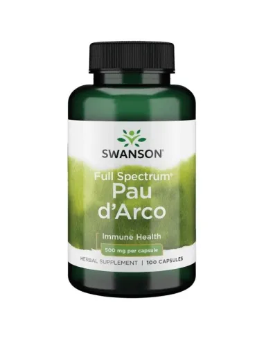 Pau d'Arco 500mg Full Spectrum de Swanson | Body Nutrition (FR)