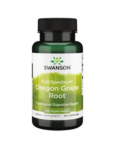 Oregon Grape Root 400mg Full Spectrum de Swanson | Body Nutrition (FR)