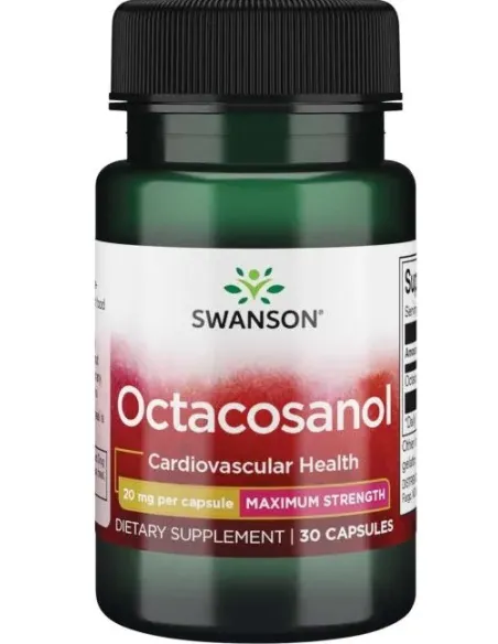 Octacosanol Maximum-Strength 20mg de Swanson | Body Nutrition (FR)
