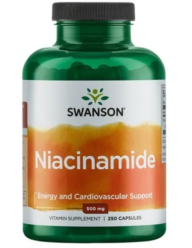 Niacinamide 500mg by Swanson | Body Nutrition (EN)
