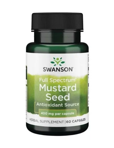 Mustard Seed 400mg Full Spectrum de Swanson | Body Nutrition (FR)