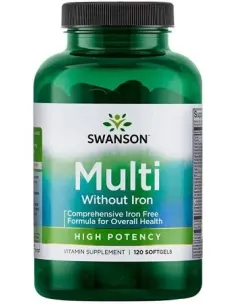 Multi Without Iron de Swanson | Body Nutrition (FR)