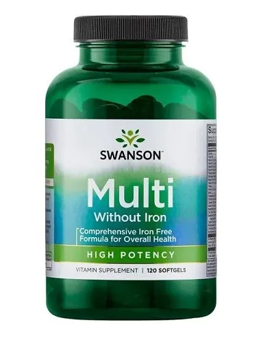 Multi Without Iron de Swanson | Body Nutrition (FR)