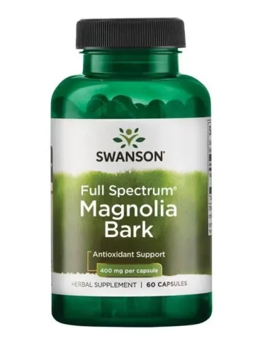 Swanson Magnolia Bark 400mg Full Spectrum | Body Nutrition (ES)