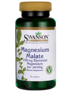 BodyNutrition | Magnesium Malate 150mg Elemental Magnesium Swanson