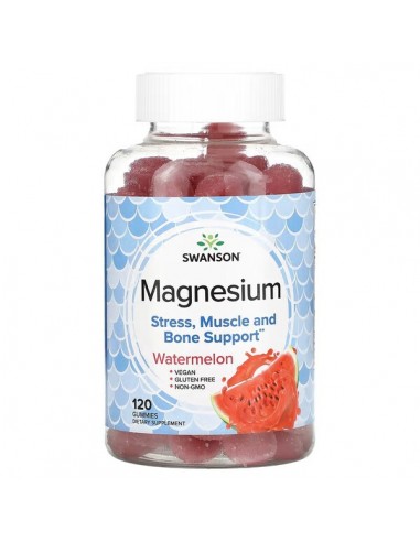 BodyNutrition | Magnesium Gummies Watermelon Swanson