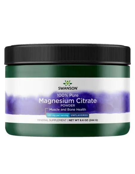 BodyNutrition | Magnesium Citrate Powder 630mg Swanson