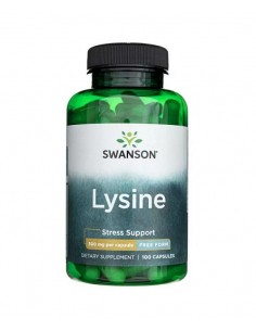 Lysine 500mg Free-Form von Swanson | Body Nutrition (DE)
