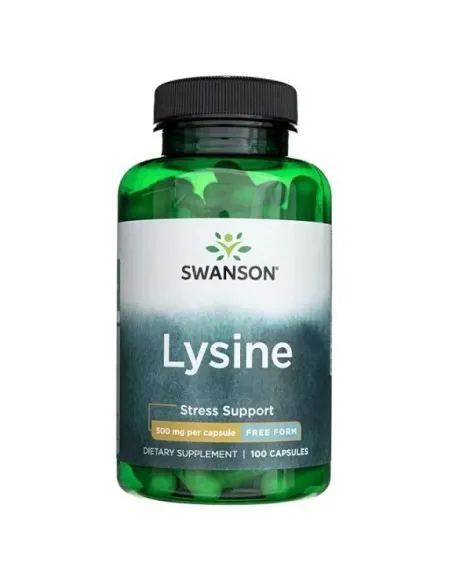 BodyNutrition | Lysine 500mg Free-Form Swanson