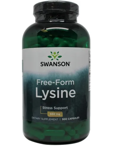 BodyNutrition | Lysine 500mg Free-Form Swanson