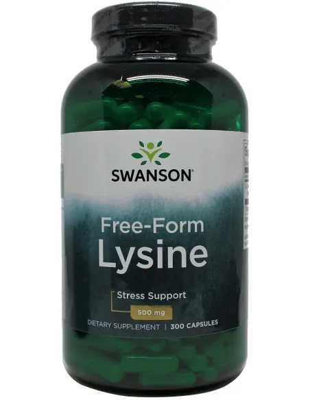 BodyNutrition | Lysine 500mg Free-Form Swanson