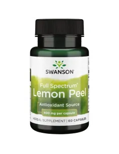 Lemon Peel 400mg Full Spectrum by Swanson | Body Nutrition (EN)