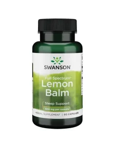 BodyNutrition | Lemon Balm 500mg Full Spectrum Swanson