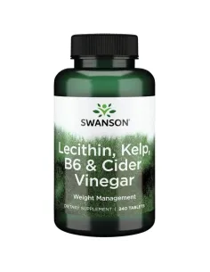 Lecithin Kelp B6 & Cider Vinegar de Swanson | Body Nutrition (FR)