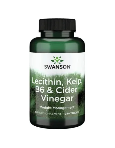 Lecithin Kelp B6 & Cider Vinegar de Swanson | Body Nutrition (FR)