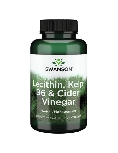 Lecithin Kelp B6 & Cider Vinegar de Swanson | Body Nutrition (FR)