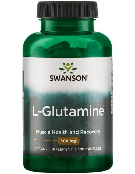 L-Glutamine 500mg by Swanson | Body Nutrition (EN)