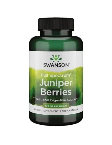 Juniper Berries 520mg Full Spectrum de Swanson | Body Nutrition (FR)