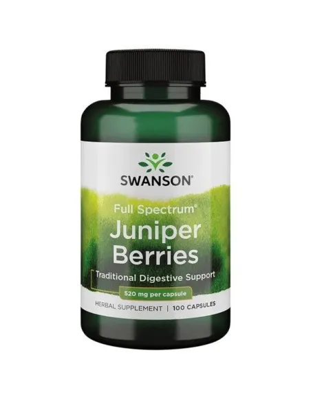 Juniper Berries 520mg Full Spectrum de Swanson | Body Nutrition (FR)