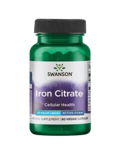 BodyNutrition | Iron Citrate 25mg Swanson
