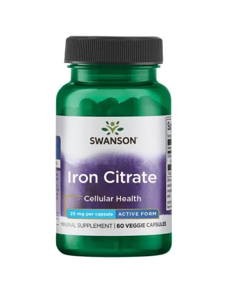 Swanson Iron Citrate 25mg | Body Nutrition (ES)