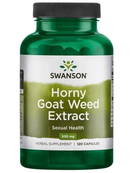Horny Goat Weed Extract 500mg de Swanson | Body Nutrition (FR)