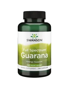 Guarana 500mg Full Spectrum de Swanson | Body Nutrition (FR)