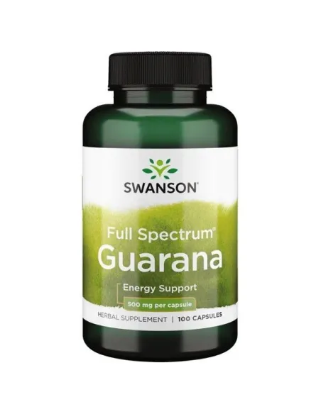 Guarana 500mg Full Spectrum de Swanson | Body Nutrition (FR)