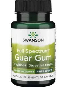 Guar Gum 400mg Full Spectrum von Swanson | Body Nutrition (DE)
