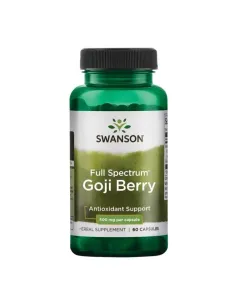 Goji Berry 500mg Full Spectrum by Swanson | Body Nutrition (EN)