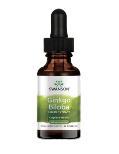 BodyNutrition | Ginkgo Biloba Liquid Extract 250mg Swanson