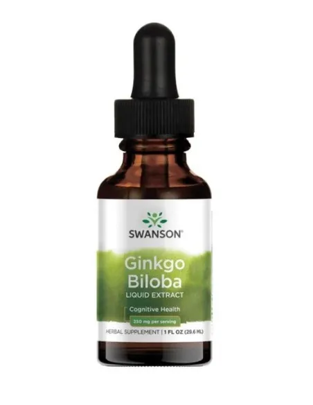 BodyNutrition | Ginkgo Biloba Liquid Extract 250mg Swanson