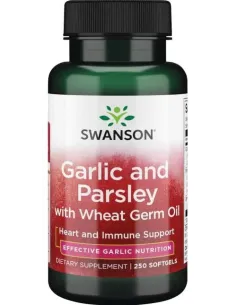 Garlic and Parsley with Wheat Germ Oil de Swanson | Body Nutrition (FR)