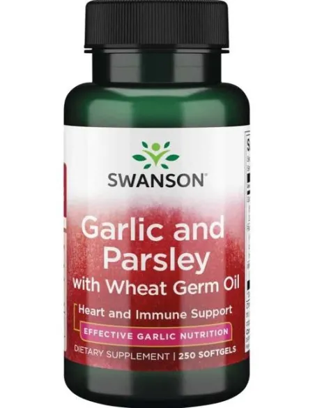 Garlic and Parsley with Wheat Germ Oil de Swanson | Body Nutrition (FR)