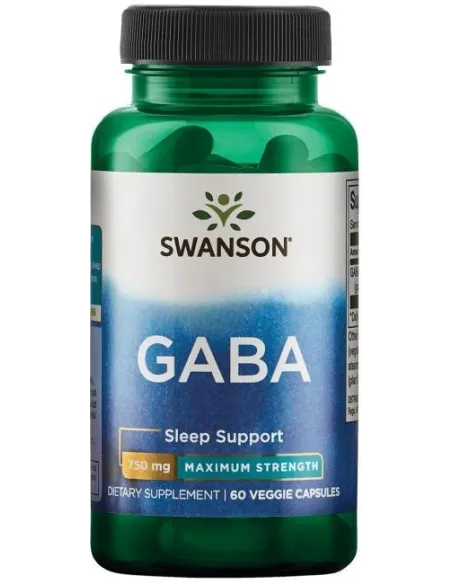 BodyNutrition | GABA 750mg Maximum Strength Swanson