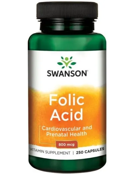 Folic Acid 800mcg by Swanson | Body Nutrition (EN)