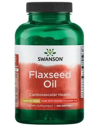 Flaxseed Oil 1000mg von Swanson | Body Nutrition (DE)