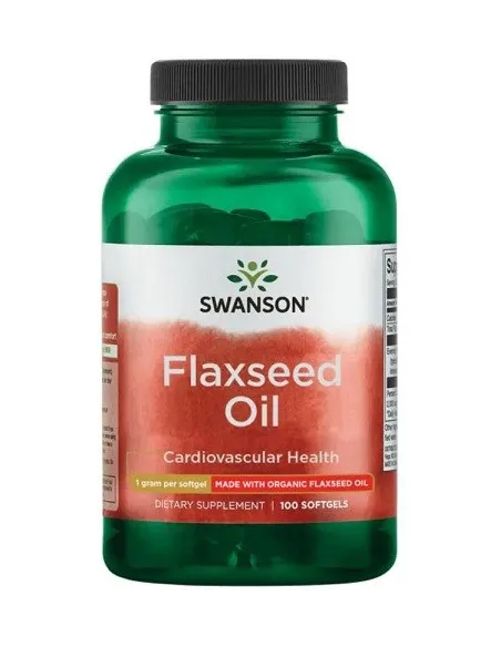 Flaxseed Oil 1000mg von Swanson | Body Nutrition (DE)