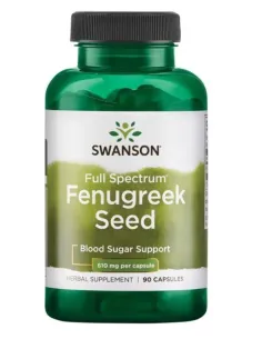 Fenugreek Seed 610mg by Swanson | Body Nutrition (EN)