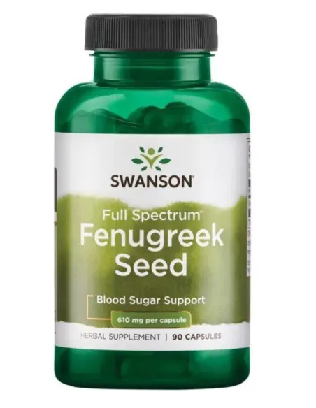 Fenugreek Seed 610mg von Swanson | Body Nutrition (DE)