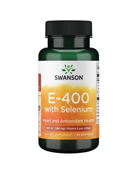 BodyNutrition | E with Selenium 400IU Swanson