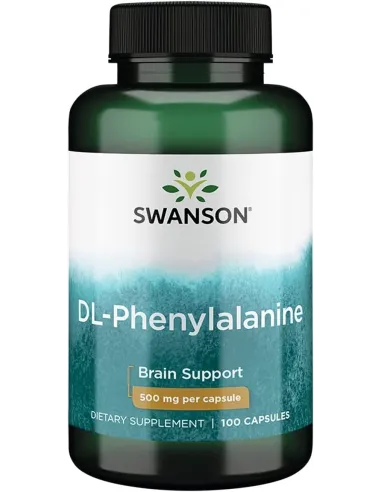 DL-Phenylalanine 500mg by Swanson | Body Nutrition (EN)