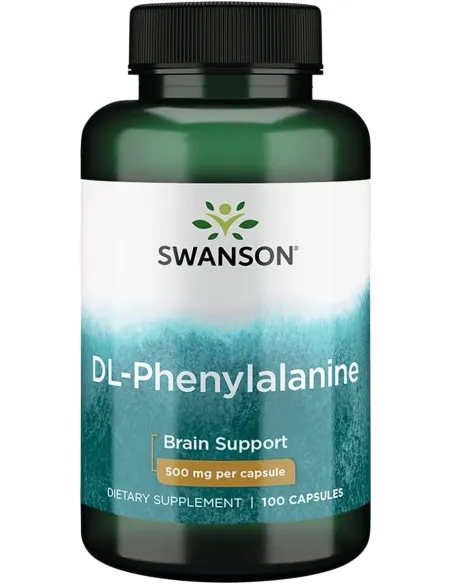 DL-Phenylalanine 500mg by Swanson | Body Nutrition (EN)