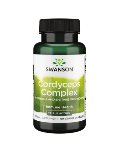 Cordyceps Complex with Reishi and Shiitake Mushrooms by Swanson | Body Nutrition (EN)