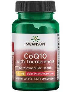 BodyNutrition | CoQ10 100 mg (with 10mg Tocotrienols) Swanson